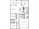 One story floor plan with 2 car garage and covered patio at 8605 Pinnacle Cove Way, Longs, SC 29568