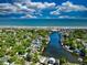 Aerial view of waterfront homes and beach access at 6001 - M26 S Kings Hwy., Myrtle Beach, SC 29575