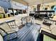 Spacious front porch with seating for relaxing at 6001 - M26 S Kings Hwy., Myrtle Beach, SC 29575