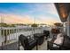 Outdoor deck with seating area and fire pit, perfect for relaxing at 3801 N Ocean Blvd., North Myrtle Beach, SC 29582