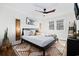 Comfortable bedroom featuring a king-size bed and modern decor at 3801 N Ocean Blvd., North Myrtle Beach, SC 29582