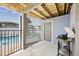 Private pool area with grill and storage shed at 3801 N Ocean Blvd., North Myrtle Beach, SC 29582