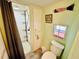 Bathroom with shower, toilet, and beach-themed decor at 6001 - 1781 S Kings Hwy., Myrtle Beach, SC 29575