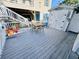 Spacious deck with outdoor seating and shed at 6001 - 1781 S Kings Hwy., Myrtle Beach, SC 29575
