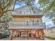 Two story beach house exterior view at 6001 - 1123 S Kings Hwy., Myrtle Beach, SC 29575