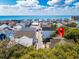 Aerial view highlighting home's location near beach at 6001 - 1123 S Kings Hwy., Myrtle Beach, SC 29575