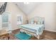 Spacious main bedroom with wood flooring and private access to balcony at 6001 - 1123 S Kings Hwy., Myrtle Beach, SC 29575
