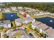 Aerial view of condo building near a lake at 336 Kiskadee Loop # B, Conway, SC 29526
