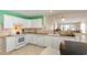 Kitchen features white cabinets and granite countertops at 419 Mckendree Ln., Myrtle Beach, SC 29579