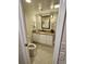 Clean bathroom with granite countertop and a toilet at 311 69Th Ave. N # 104, Myrtle Beach, SC 29572