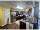 Modern kitchen with stainless steel appliances and granite countertops at 196 Marsh Hawk Dr., Myrtle Beach, SC 29588