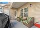 Relaxing patio with seating area, perfect for outdoor enjoyment at 154 Terracina Circle, Myrtle Beach, SC 29588