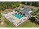 Community pool with a kiddie pool and plenty of seating at 154 Terracina Circle, Myrtle Beach, SC 29588