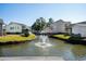 Peaceful waterfront view with fountain at 6001-7038 S Kings Hwy., Myrtle Beach, SC 29575