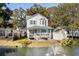 Two story home with water view and backyard deck at 6001-7038 S Kings Hwy., Myrtle Beach, SC 29575