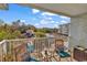 Private balcony overlooking the pool and resort amenities at 14290 Ocean Hwy. # 202, Pawleys Island, SC 29585