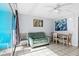 Condo with sofa, dining area, and ocean view at 1600 S Ocean Blvd. # 346, Myrtle Beach, SC 29577