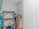 Storage room with shelving for seasonal items at 5804 Longwood Dr. # 203, Murrells Inlet, SC 29576
