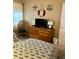 Bedroom with twin beds, dresser, and coastal decor at 9580 Shore Dr. # 303, Myrtle Beach, SC 29572