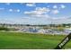 Expansive marina view from grassy area at 4220 Coquina Harbour Dr. # B-11, Little River, SC 29566