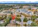 Aerial view showing home's location near school and city at 519 31St Ave. N # 7, Myrtle Beach, SC 29577