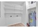 Laundry room with shelving and water heater at 519 31St Ave. N # 7, Myrtle Beach, SC 29577