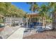 Community BBQ area with picnic tables and grill at 5601 N Ocean Blvd. # C-202, Myrtle Beach, SC 29577