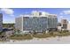 Aerial view of the resort and beachfront at 201 74Th Ave. N # 2749/50, Myrtle Beach, SC 29572