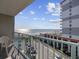 Balcony view of the ocean and beachfront at 201 74Th Ave. N # 2749/50, Myrtle Beach, SC 29572
