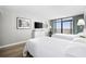 Bedroom with two double beds, dresser, and ocean view at 201 74Th Ave. N # 2749/50, Myrtle Beach, SC 29572