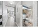 Clean bathroom with tub and shower combination at 201 74Th Ave. N # 2749/50, Myrtle Beach, SC 29572