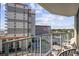 Balcony overlooking the resort pool and surrounding area at 201 74Th Ave. N # 2749/50, Myrtle Beach, SC 29572