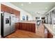 Modern kitchen with stainless steel appliances and ample counter space at 132 N Waccamaw Dr., Murrells Inlet, SC 29576