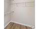 Large walk-in closet with wire shelving at 612 Woodside Dr., Conway, SC 29526