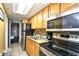 Well-equipped kitchen with modern appliances at 6804 N Ocean Blvd. # 627, Myrtle Beach, SC 29572