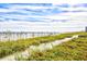 Stunning view of the beach with lush greenery and ocean waves at 6804 N Ocean Blvd. # 627, Myrtle Beach, SC 29572
