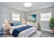 Bedroom with a queen bed and light wood dresser at 872 Jackson Circle, Conway, SC 29526