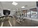 Well-equipped fitness center with ocean views at 9550 Shore Dr. # 831, Myrtle Beach, SC 29572