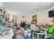 Bright living room with fireplace and plenty of natural light at 2001 S Ocean Blvd. # 1005, Myrtle Beach, SC 29577