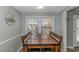 Dining room with a wood table and chairs at 6001-1157 S Kings Hwy., Myrtle Beach, SC 29575
