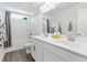 Double vanity bathroom with a tub and shower at 1315 Bermuda Grass Dr., Myrtle Beach, SC 29579
