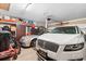 Spacious garage with room for two cars and additional storage at 544 Running Deer Trail, Myrtle Beach, SC 29588