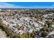 Aerial view of charming community, featuring a variety of homes and landscaping at 133 Whitehaven Ct., Myrtle Beach, SC 29577