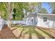 White board and batten exterior, fenced yard at 615 1St Ave. N, Surfside Beach, SC 29575