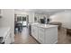Open concept kitchen with island and stainless steel dishwasher at 300 Golan Circle # C, Myrtle Beach, SC 29579