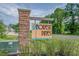 Community entrance sign for Forest Pines neighborhood at 300 Golan Circle # C, Myrtle Beach, SC 29579