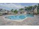 Relaxing community pool with adjacent restrooms and seating at 300 Golan Circle # C, Myrtle Beach, SC 29579