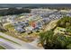 Wide aerial view showing a house and its surroundings in a community at 508 Shellbark Dr., Longs, SC 29568