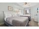 Bright bedroom with two double beds and ocean views at 205 N 74Th Ave. N # 1106, Myrtle Beach, SC 29572