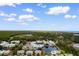 Aerial view of a house near a lake and community at 35 Lumbee Circle # 6, Pawleys Island, SC 29585